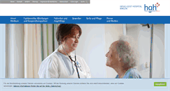 Desktop Screenshot of heilig-geist-hospital.de